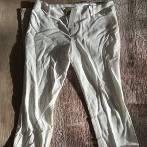 Alice and Olivia White Crop Pants Size 10 US - NWT